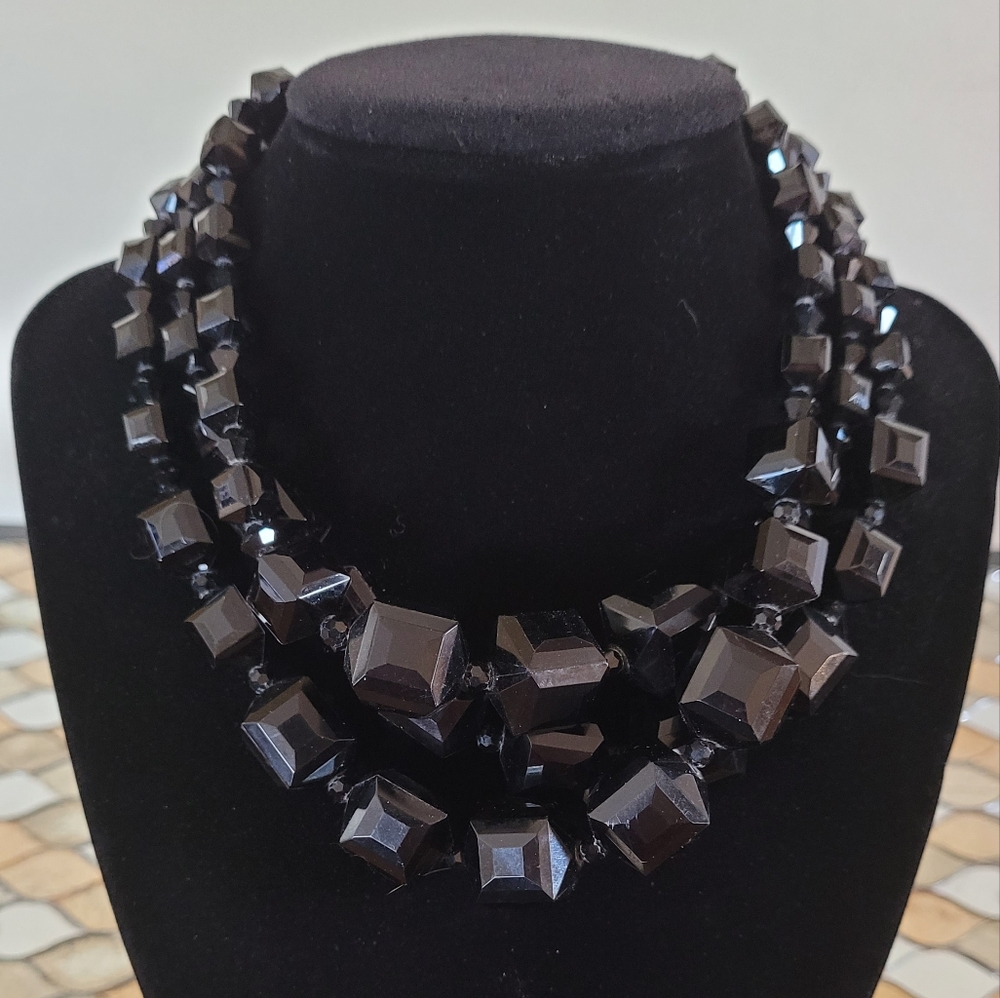 Tarina Tarantino Black Cube Choker